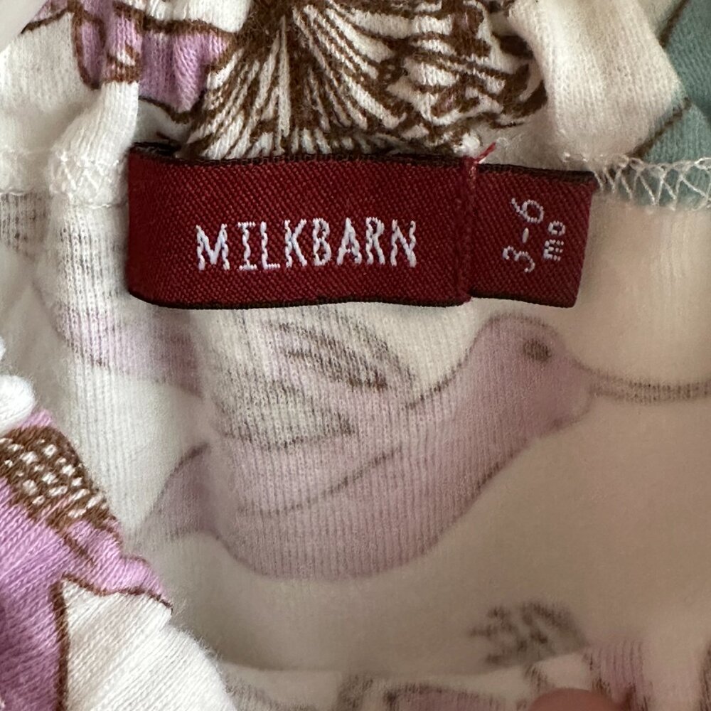 Millkbarn dress with birds, size 3-6 months - Picture 2 of 2
